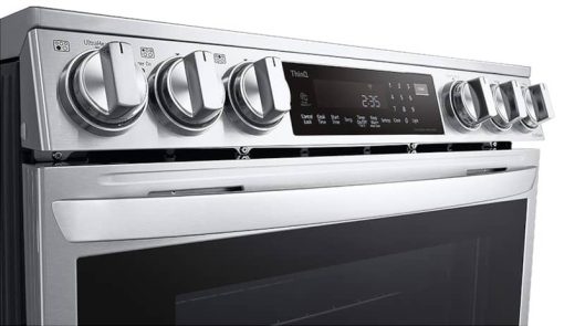 LG 6.3 Cu. Ft. PrintProof Stainless Steel Smart Wi-Fi Enabled ProBake Convection InstaView Electric Slide-In Range With Air Fry - Image 11