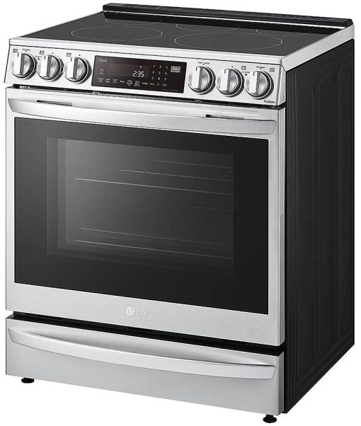 LG 6.3 Cu. Ft. PrintProof Stainless Steel Smart Wi-Fi Enabled ProBake Convection InstaView Electric Slide-In Range With Air Fry - Image 6