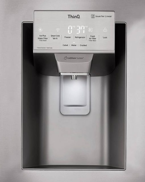 LG 22 Cu. Ft. PrintProof Stainless Steel Smart Wi-Fi Enabled French Door Counter-Depth Refrigerator - Image 6