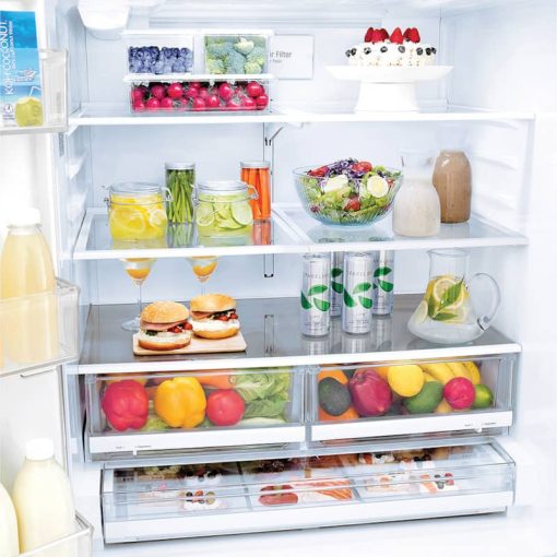 LG 22 Cu. Ft. PrintProof Stainless Steel Smart Wi-Fi Enabled French Door Counter-Depth Refrigerator - Image 9