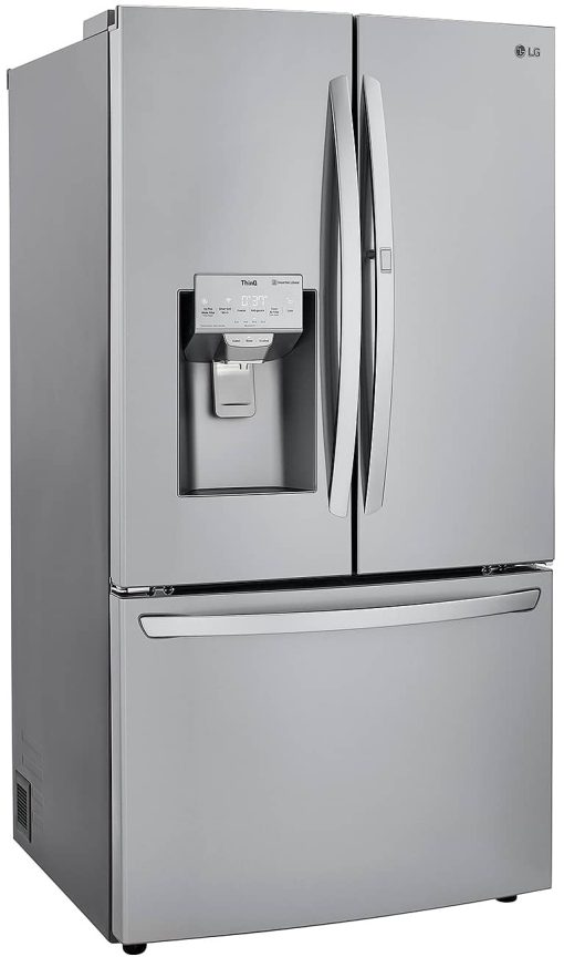 LG ADA 24 Cu. Ft. PrintProof Stainless Steel Smart Wi-Fi Enabled Door-In-Door Counter-Depth Refrigerator With Craft Ice Maker - Image 5