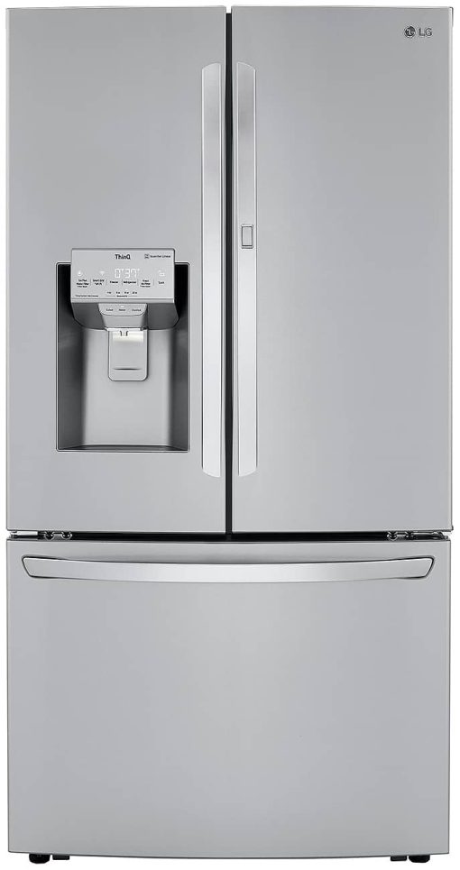 LG ADA 30 Cu. Ft. PrintProof Stainless Steel Smart Wi-Fi Enabled Door-In-Door Refrigerator With Craft Ice Maker