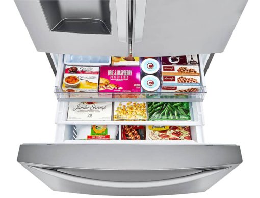 LG ADA 30 Cu. Ft. PrintProof Stainless Steel Smart Wi-Fi Enabled Door-In-Door Refrigerator With Craft Ice Maker - Image 4