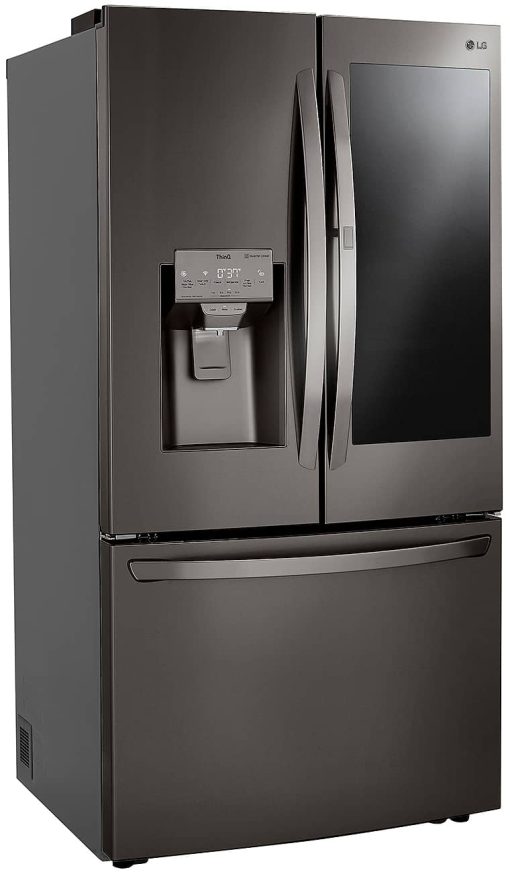 LG ADA 30 Cu. Ft. PrintProof Black Stainless Steel Smart Wi-Fi Enabled InstaView Door-In-Door Refrigerator With Craft Ice Maker - Image 5