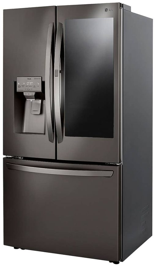 LG ADA 30 Cu. Ft. PrintProof Black Stainless Steel Smart Wi-Fi Enabled InstaView Door-In-Door Refrigerator With Craft Ice Maker - Image 6