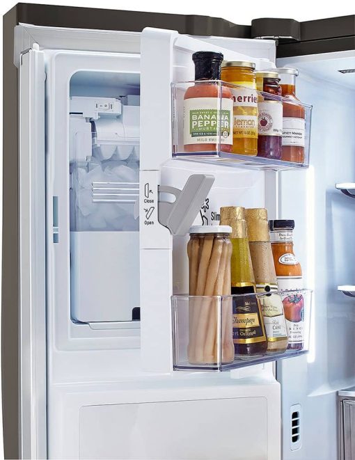 LG ADA 30 Cu. Ft. PrintProof Black Stainless Steel Smart Wi-Fi Enabled InstaView Door-In-Door Refrigerator With Craft Ice Maker - Image 8