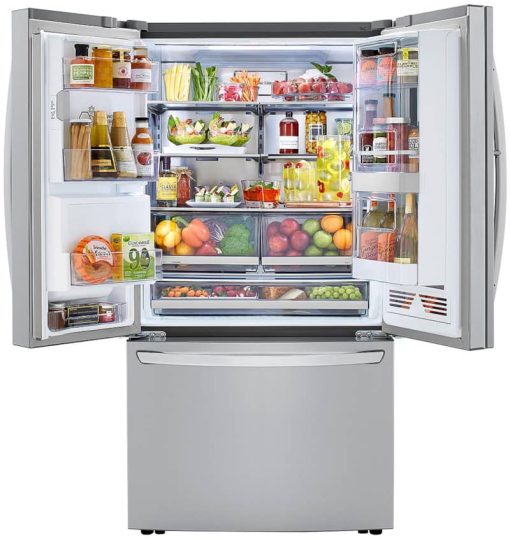 LG ADA 30 Cu. Ft. PrintProof Stainless Steel Smart Wi-Fi Enabled InstaView Door-In-Door Refrigerator With Craft Ice Maker - Image 2