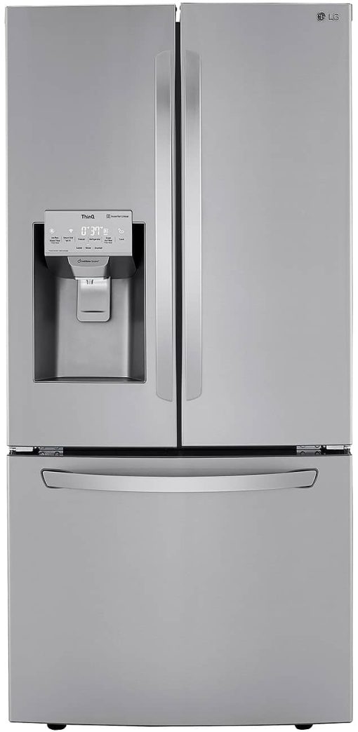 LG 25 Cu. Ft. PrintProof Stainless Steel Smart Wi-Fi Enabled French Door Refrigerator