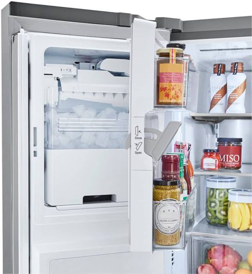 LG 25 Cu. Ft. PrintProof Stainless Steel Smart Wi-Fi Enabled French Door Refrigerator - Image 9