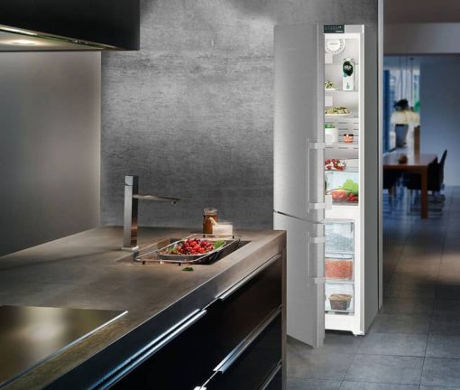 Liebherr 24" Stainless Steel Left-Hinge Fridge-Freezer With NoFrost - Image 4