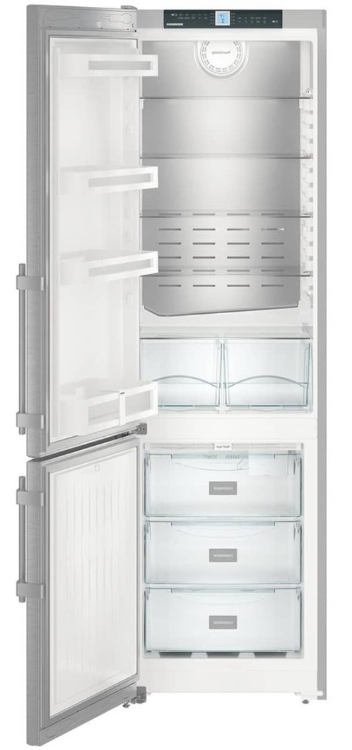 Liebherr 24" Stainless Steel Left-Hinge Fridge-Freezer With NoFrost - Image 2