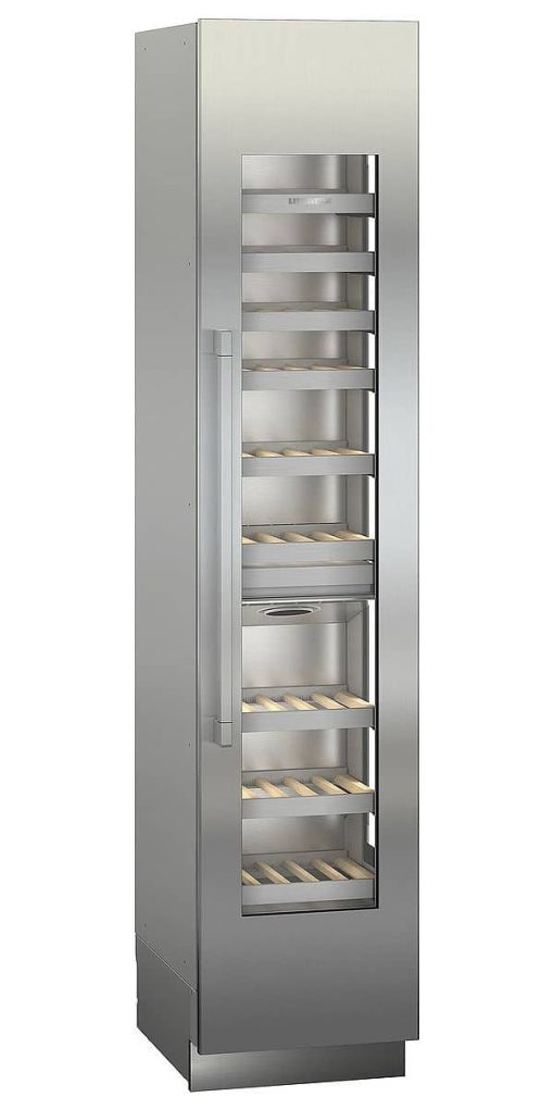 Liebherr 18" Monolith Custom Frame Right-Hinge Built-In Dual Zone Wine Cabinet - Image 4