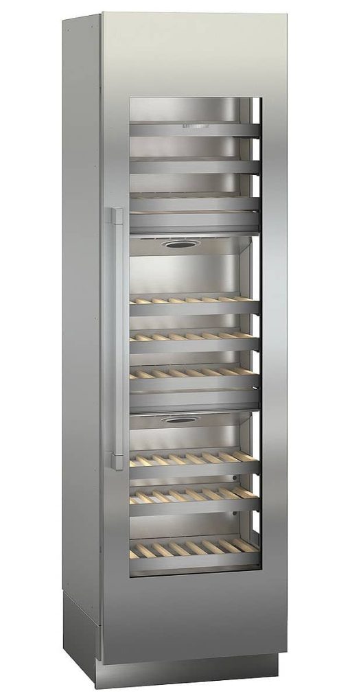 Liebherr 24" Monolith Custom Frame Right-Hinge Built-In Triple Zone Wine Cabinet - Image 4