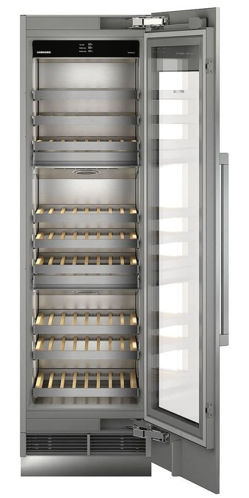 Liebherr 24" Monolith Custom Frame Right-Hinge Built-In Triple Zone Wine Cabinet - Image 2
