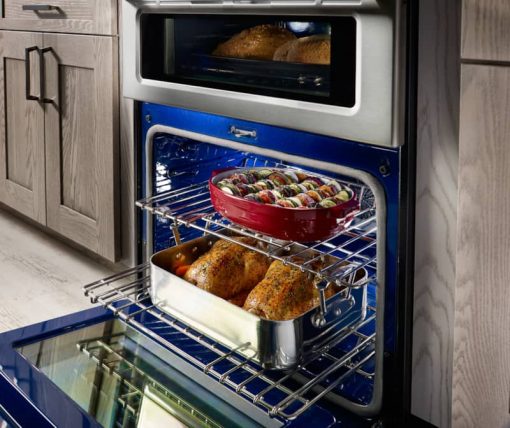 KitchenAid 30" Stainless Steel Gas Double Oven Convection Range - Image 5