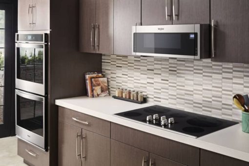 Whirlpool ADA 36" Stainless Steel Electric Ceramic Glass Cooktop With Two Dual Radiant Elements - Image 5