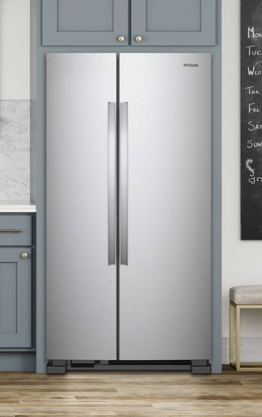 Whirlpool 36" Stainless Steel Side-By-Side Refrigerator - Image 5