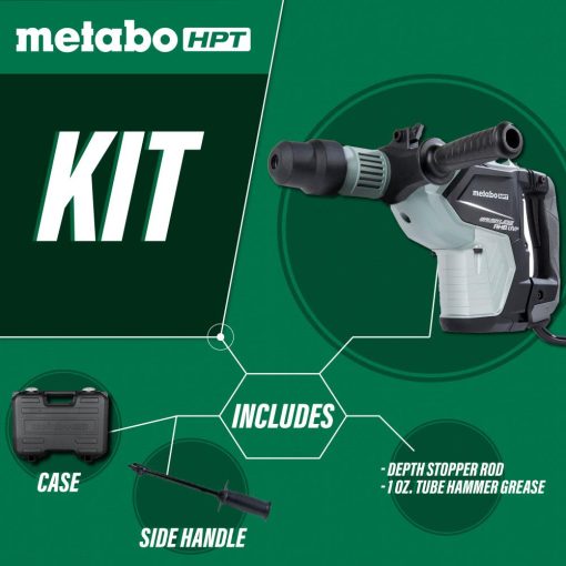 1-9/16 Inch SDS Max Rotary Hammer with Aluminum Housing Body | DH40MEY - Image 3