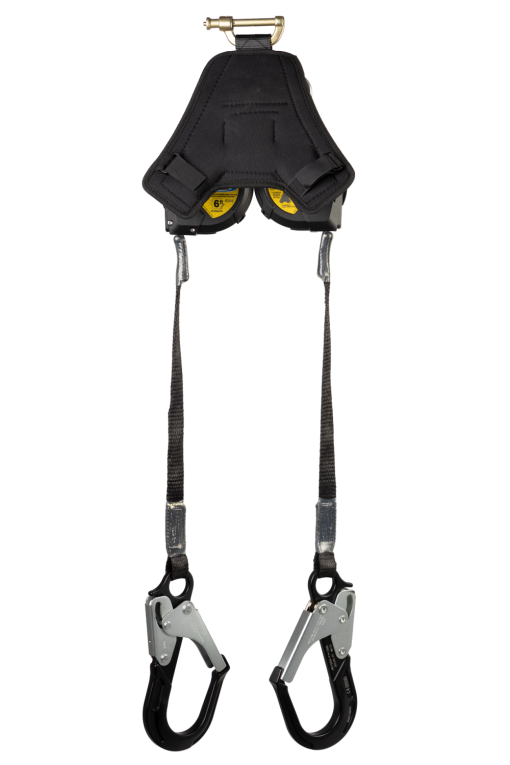 Werner Bantam 6' Twin Leg Leading Edge Self Retracting Lifeline with LE Al Rebar Hook - Image 3
