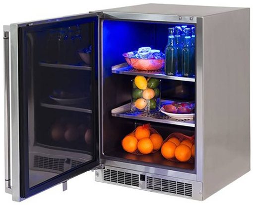 Lynx Professional 24" Stainless Steel Left-Hinge Outdoor Refrigerator