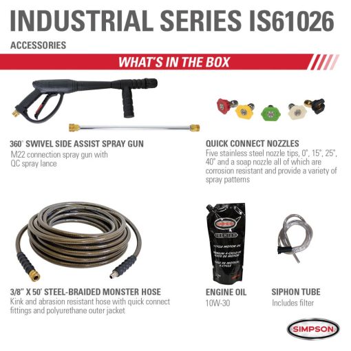 Industrial Pressure Washer 3500PSI 4.0GPM - 49 State Certified - Image 6