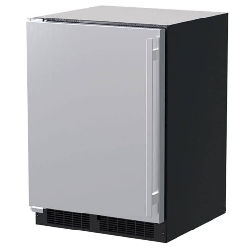 Marvel 24" Stainless Steel Left Hinge Built-In Refrigerator