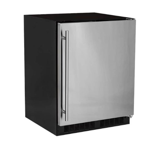 Marvel 24" Stainless Steel Right-Hinge Built-In Refrigerator With Maxstore Bin & Door Storage