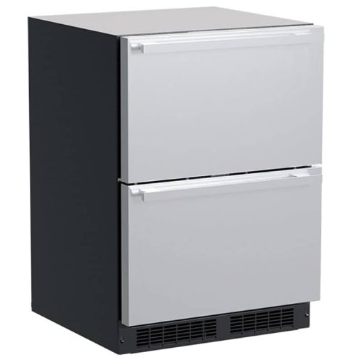 Marvel 24" Stainless Steel Built-In Refrigerated Drawers