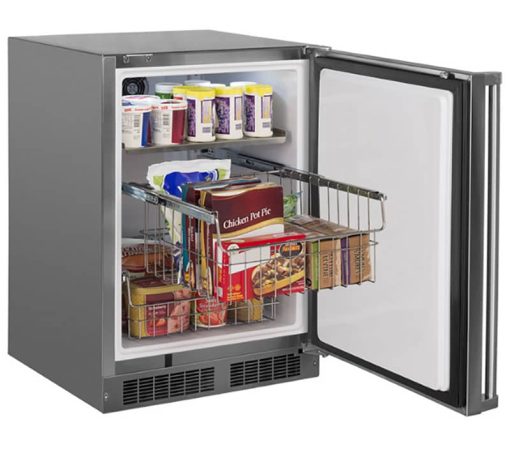 Marvel 24" Stainless Steel Outdoor Built-In Freezer - Image 2