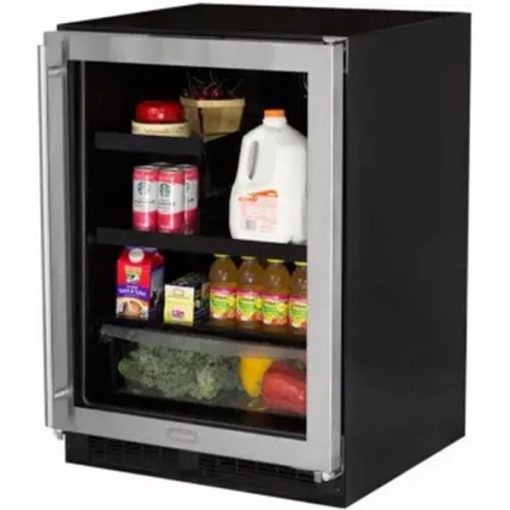 5.2 cu ft Undercounter Black Refrigerator