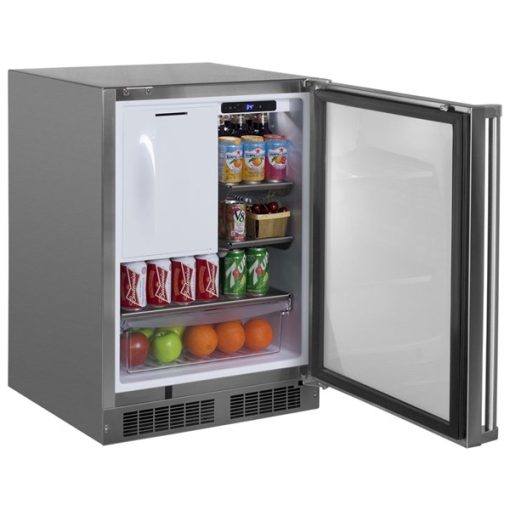 4.9 cu ft Combination Unit Stainless Refrigerator - Image 2