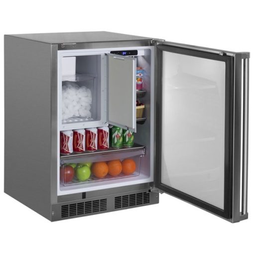 4.9 cu ft Combination Unit Stainless Refrigerator - Image 3