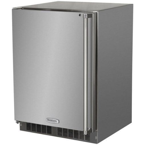 4.9 cu ft Combination Unit Stainless Refrigerator