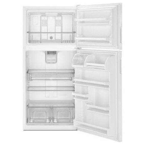 20.5 cu ft Top Freezer White Refrigerator - Image 3
