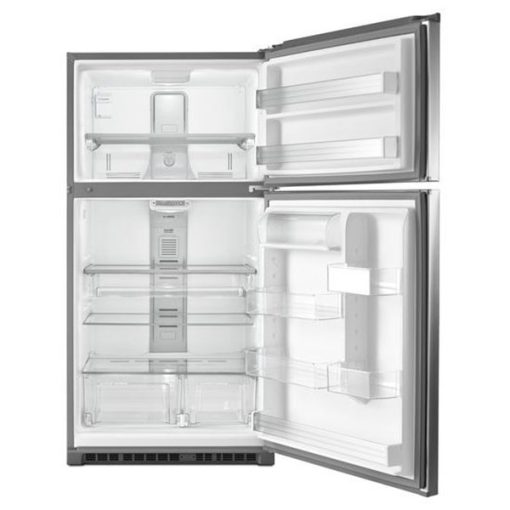 21 cu ft Top Freezer Stainless Refrigerator - Image 3