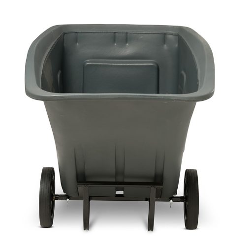 Toter 1/2 Cubic Yard 400 lbs Capacity Utility Duty Tilt Truck Gray - Image 9
