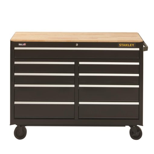 52 in. W 300 Series 9-Drawer Mobile Workbench