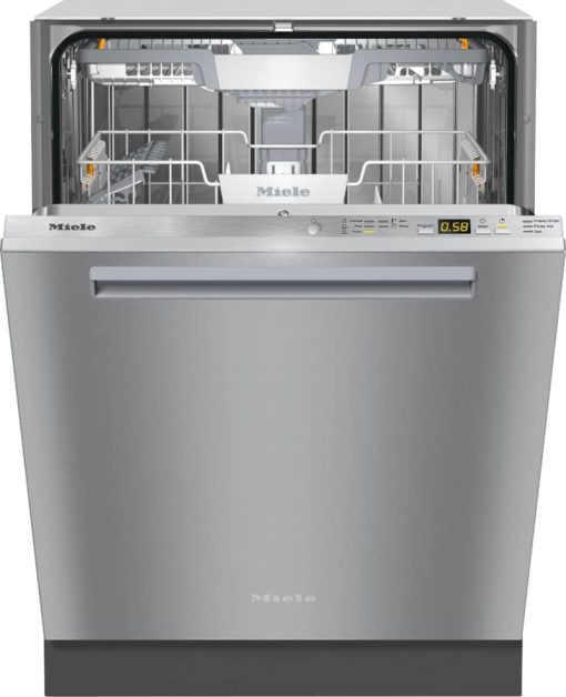 Miele G 5056 SCVi SFP 24" Stainless Steel Fully Integrated Dishwasher With Pocket Handle