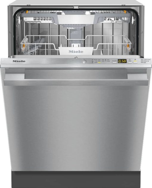 Miele G 5056 SCVi SF 24" Stainless Steel Fully Integrated Dishwasher With PureLine Handle