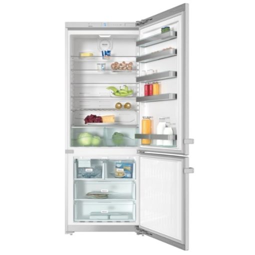 16 cu ft Bottom Freezer Stainless Refrigerator - Image 2