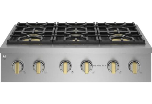 Monogram ADA 36" Stainless Steel Professional Gas Rangetop With 6 Burners
