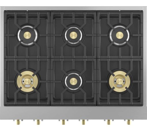 Monogram ADA 36" Stainless Steel Professional Gas Rangetop With 6 Burners - Image 2