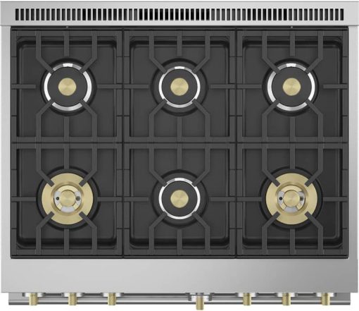 Monogram ADA 36" Stainless Steel Natural Gas Professional Range With 6 Burners - Image 4