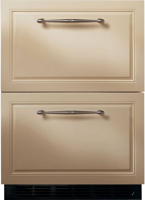 Monogram 24" Panel Ready Double Drawer Refrigerator