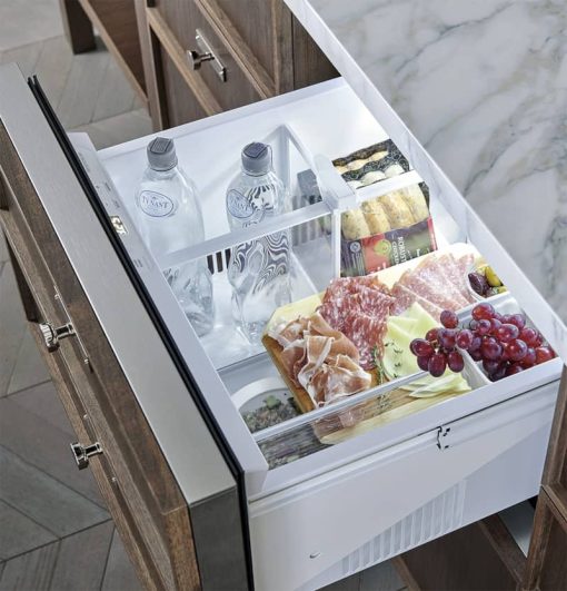 Monogram 24" Panel Ready Double Drawer Refrigerator - Image 10