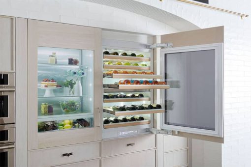 Monogram 30" Custom Panel Frame Integrated Wine Refrigerator - Image 9