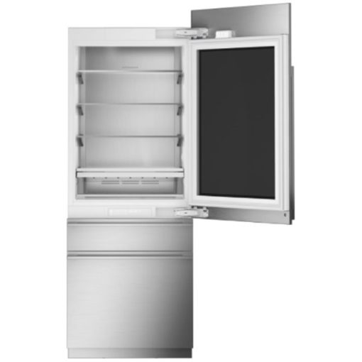 14.6 cu ft Bottom Freezer Stainless Refrigerator - Image 2