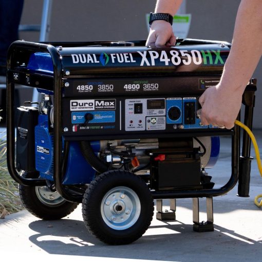 DuroMax Generator Dual Fuel Gas Propane Portable with CO Alert 4850 Watt - Image 8
