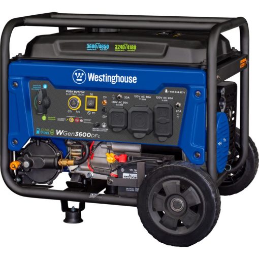 Westinghouse Dual Fuel Portable Generator with CO Sensor - Image 10