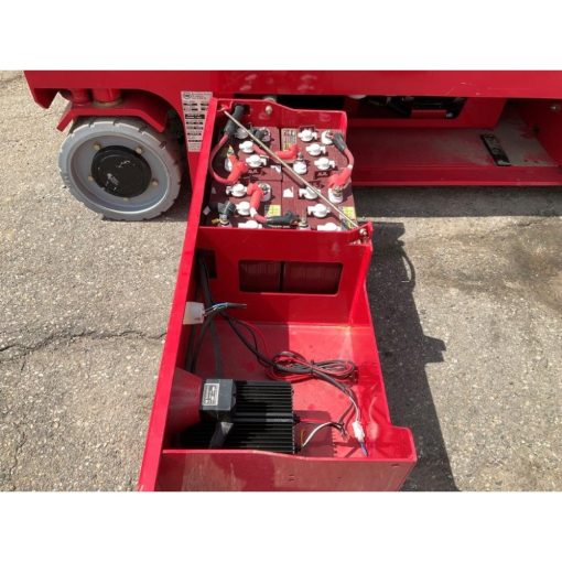 Mec 2632SE Slim 26' E Drive Electric Slab Scissor Lift Used - Image 9